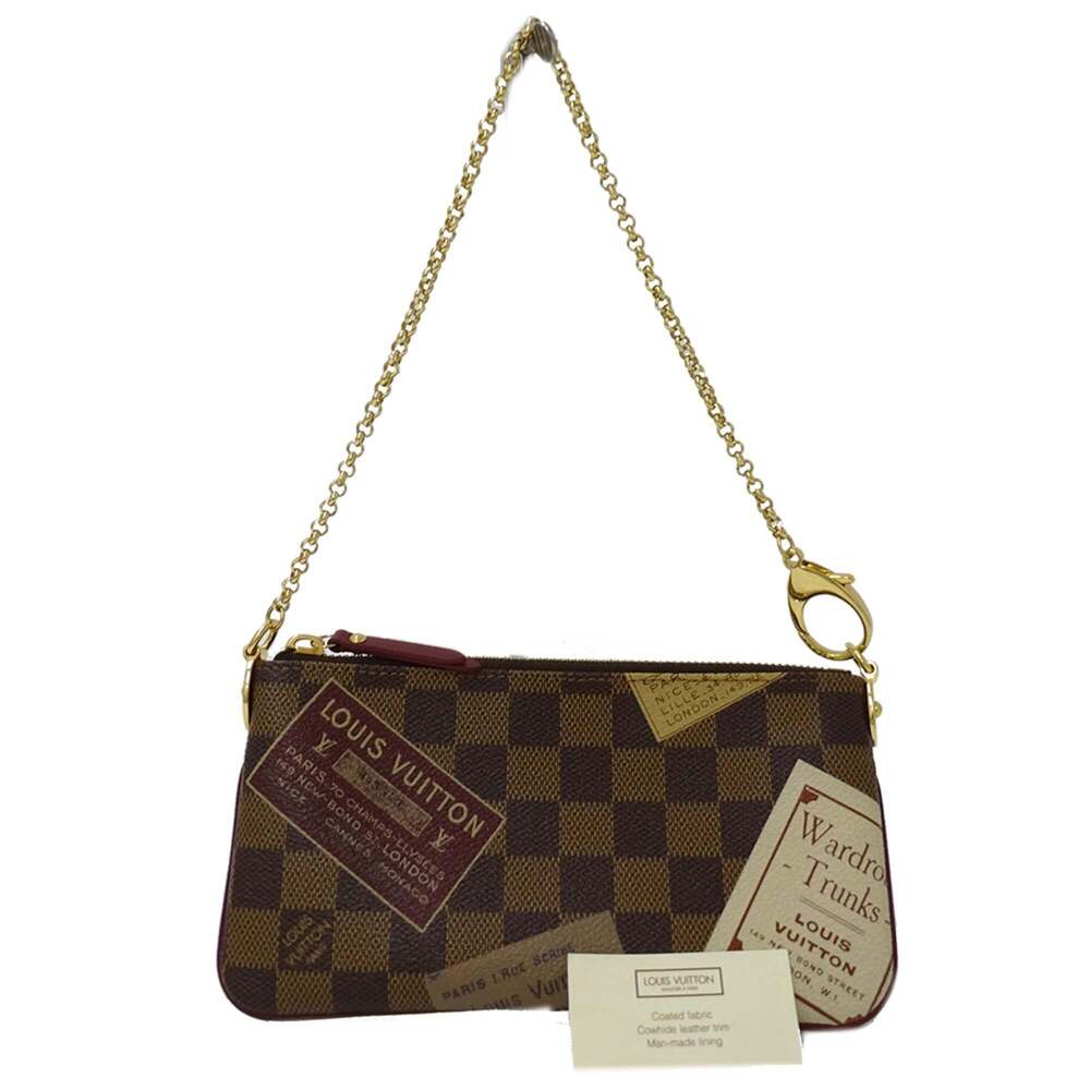 LOUIS VUITTON Brown Damier Canvas Pochette Pouch - Picture 8 of 12
